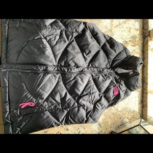 North Face, breast cancer awareness vest